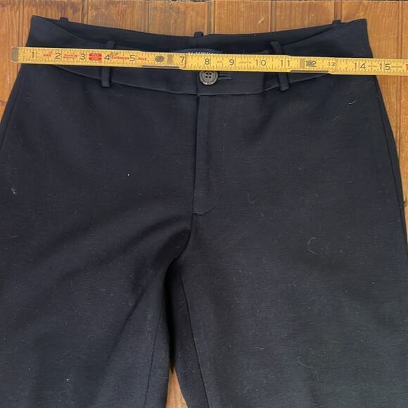 Banana Republic women’s  wide leg mid rise black ponte pant trouser size 6 - Picture 4 of 9